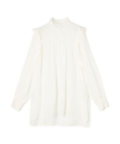 TOMORROWLAND / トゥモローランド シャツ・ブラウス（半袖以外） | シルクシフォン チュニックブラウス