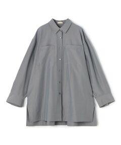 TOMORROWLAND / トゥモローランド シャツ・ブラウス（半袖以外） | コットンシルクポプリン チュニックシャツ