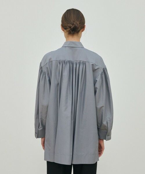 TOMORROWLAND / トゥモローランド シャツ・ブラウス（半袖以外） | コットンシルクポプリン チュニックシャツ | 詳細4