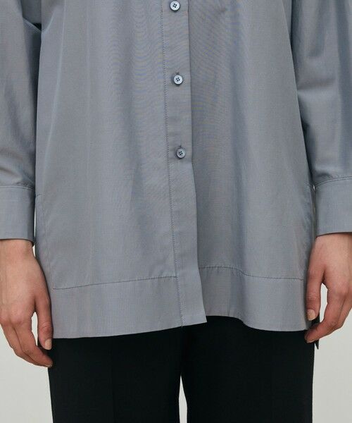 TOMORROWLAND / トゥモローランド シャツ・ブラウス（半袖以外） | コットンシルクポプリン チュニックシャツ | 詳細7