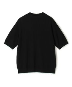 TOMORROWLAND / トゥモローランド ニット・セーター | ウーステッドウール ハーフスリーブプルオーバー