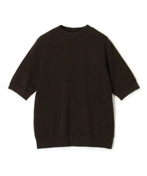 ウーステッドウール ハーフスリーブプルオーバー （ニット