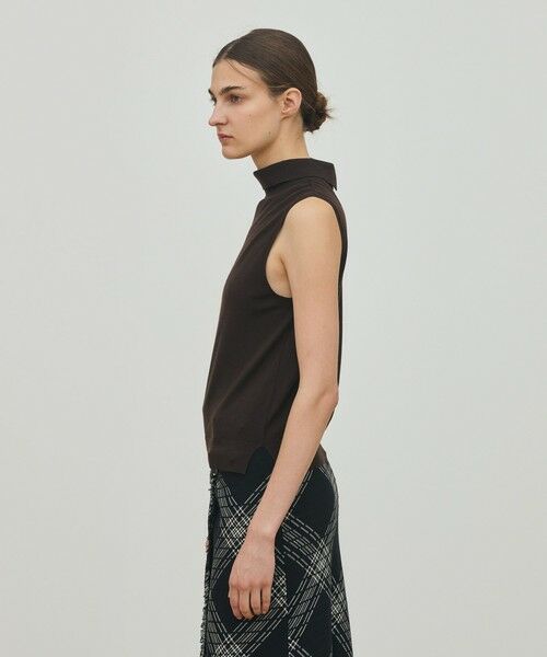 TOMORROWLAND / トゥモローランド ニット・セーター | ウーステッドウール ノースリーブプルオーバー | 詳細3