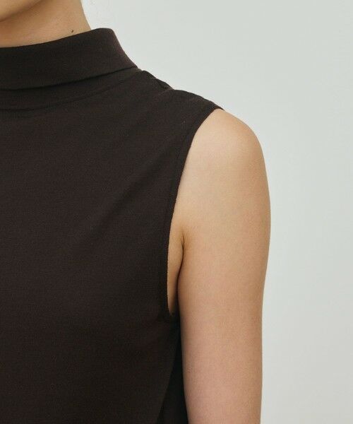 TOMORROWLAND / トゥモローランド ニット・セーター | ウーステッドウール ノースリーブプルオーバー | 詳細6