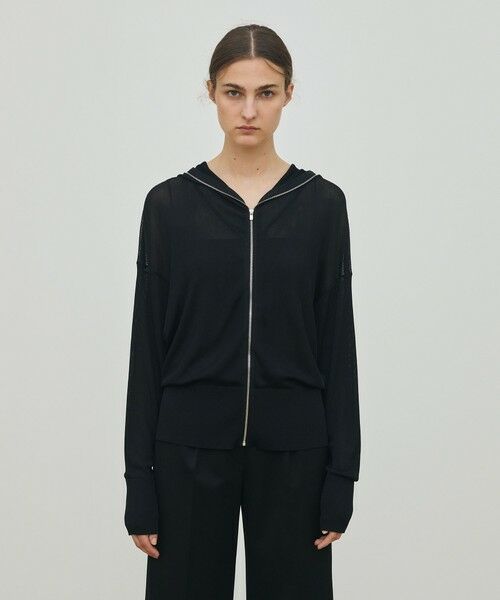 TOMORROWLAND / トゥモローランド パーカー | マットレーヨン フーディー | 詳細2