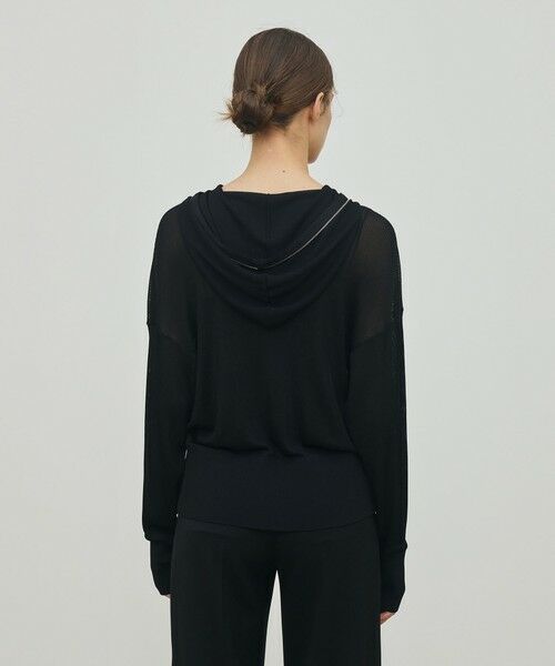 TOMORROWLAND / トゥモローランド パーカー | マットレーヨン フーディー | 詳細4