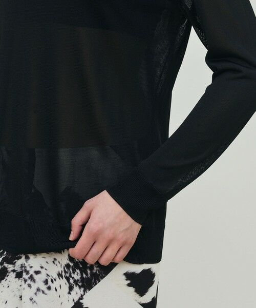 TOMORROWLAND / トゥモローランド ニット・セーター | マットレーヨン ボートネックプルオーバー | 詳細6
