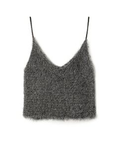 TOMORROWLAND / トゥモローランド キャミソール・チューブトップ | メタリックファーヤーン ビスチェ