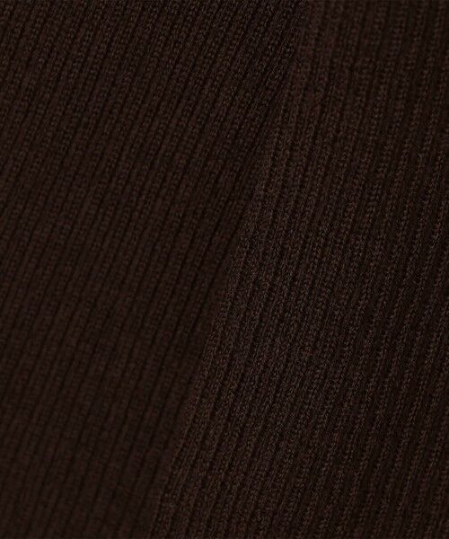 TOMORROWLAND / トゥモローランド カーディガン・ボレロ | ウーステッドウールファインリブ ビルドネックカーディガン | 詳細11