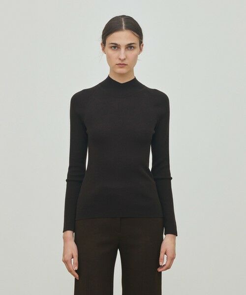 TOMORROWLAND / トゥモローランド ニット・セーター | ウーステッドウールファインリブ Vネックプルオーバー | 詳細2