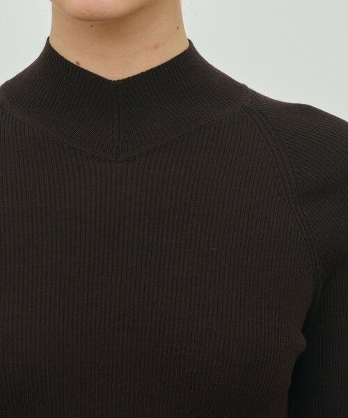 TOMORROWLAND / トゥモローランド ニット・セーター | ウーステッドウールファインリブ Vネックプルオーバー | 詳細5