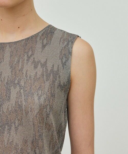 TOMORROWLAND / トゥモローランド ニット・セーター | ソフトラメジャカード ノースリーブプルオーバー | 詳細6