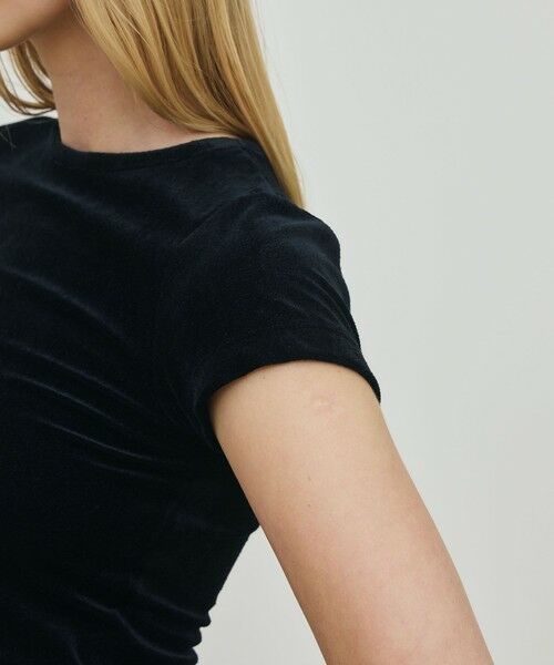 TOMORROWLAND / トゥモローランド Tシャツ | ブライトベロア ミニTシャツ | 詳細6