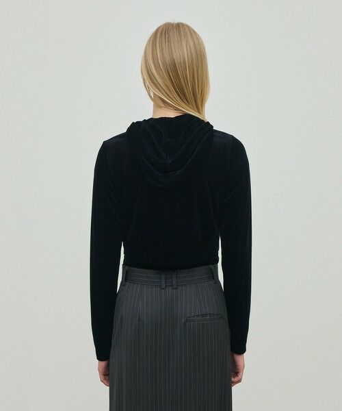 TOMORROWLAND / トゥモローランド パーカー | ブライトベロア フーディー | 詳細4