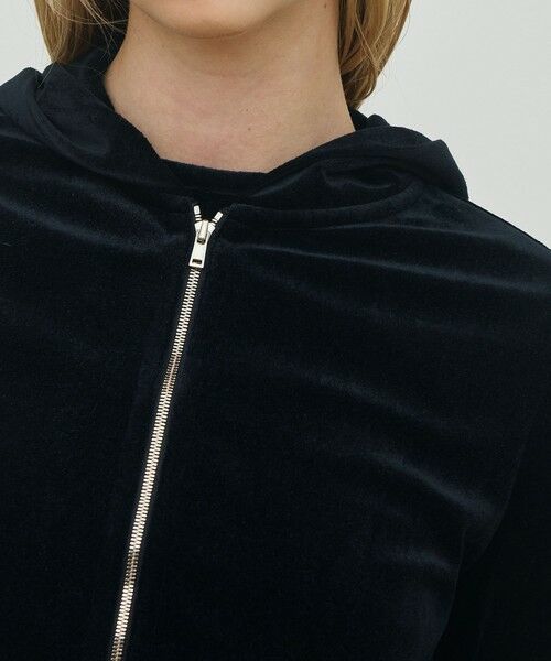 TOMORROWLAND / トゥモローランド パーカー | ブライトベロア フーディー | 詳細5