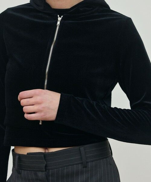 TOMORROWLAND / トゥモローランド パーカー | ブライトベロア フーディー | 詳細6