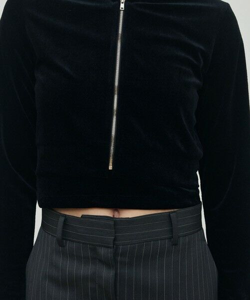 TOMORROWLAND / トゥモローランド パーカー | ブライトベロア フーディー | 詳細7