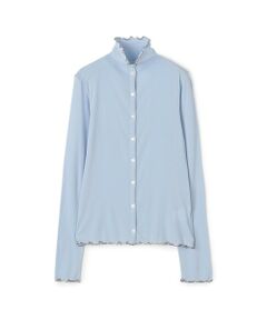 TOMORROWLAND / トゥモローランド カーディガン・ボレロ | コットンジャージー ビルドネックカーディガン