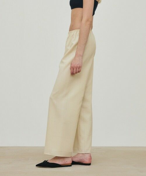 TOMORROWLAND / トゥモローランド その他パンツ | アキハチェックウール リラックスパンツ | 詳細3