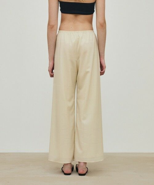 TOMORROWLAND / トゥモローランド その他パンツ | アキハチェックウール リラックスパンツ | 詳細4