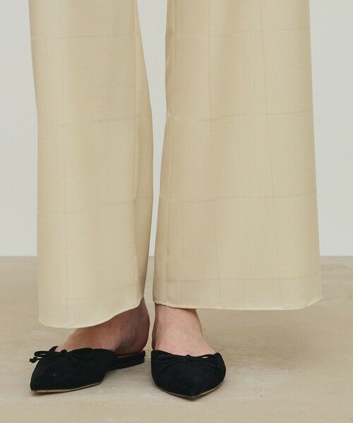 TOMORROWLAND / トゥモローランド その他パンツ | アキハチェックウール リラックスパンツ | 詳細7