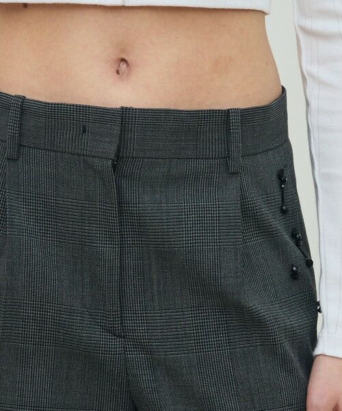 TOMORROWLAND / トゥモローランド スラックス・ドレスパンツ | ソフトウールオックスフォード ワンタックパンツ | 詳細5