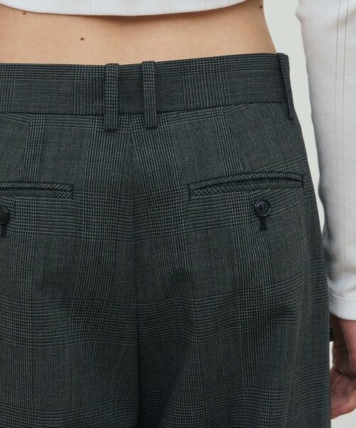 TOMORROWLAND / トゥモローランド スラックス・ドレスパンツ | ソフトウールオックスフォード ワンタックパンツ | 詳細6