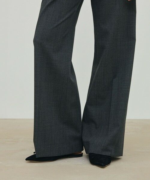 TOMORROWLAND / トゥモローランド スラックス・ドレスパンツ | ソフトウールオックスフォード ワンタックパンツ | 詳細8