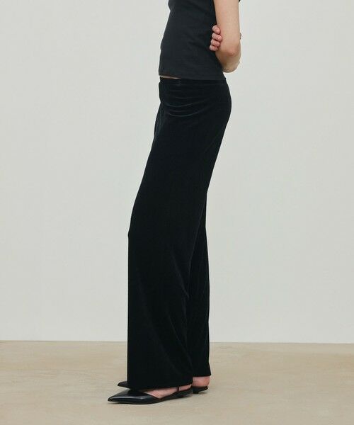 TOMORROWLAND / トゥモローランド その他パンツ | ブライトベロア ラウンジパンツ | 詳細3