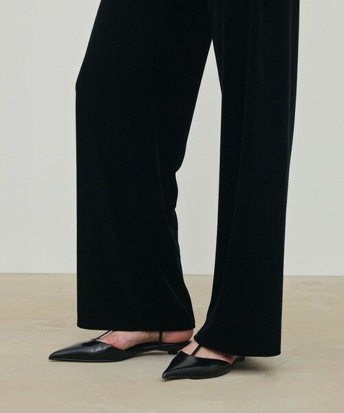 TOMORROWLAND / トゥモローランド その他パンツ | ブライトベロア ラウンジパンツ | 詳細7