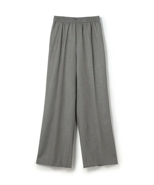 TOMORROWLAND / トゥモローランド その他パンツ | ハイツイストギャバジン イージーストレートパンツ(16 グレー系)