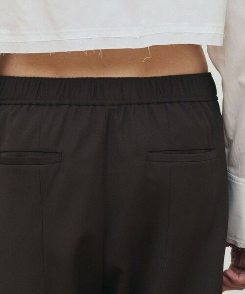 TOMORROWLAND / トゥモローランド その他パンツ | ハイツイストギャバジン イージーストレートパンツ | 詳細6