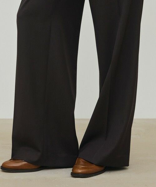 TOMORROWLAND / トゥモローランド その他パンツ | ハイツイストギャバジン イージーストレートパンツ | 詳細8