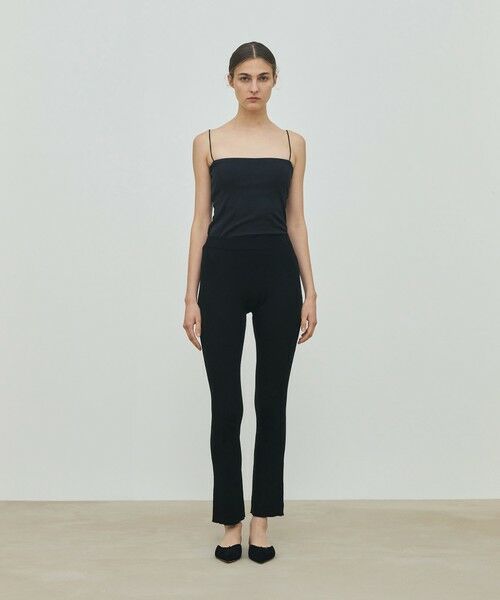 TOMORROWLAND / トゥモローランド その他パンツ | ウーステッドウールファインリブ レギンス | 詳細1