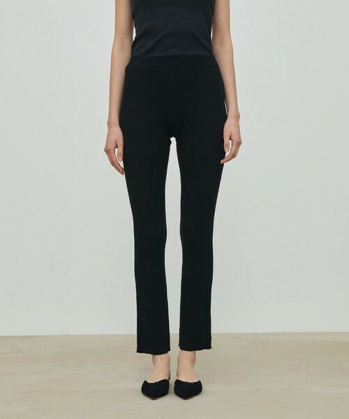 TOMORROWLAND / トゥモローランド その他パンツ | ウーステッドウールファインリブ レギンス | 詳細2