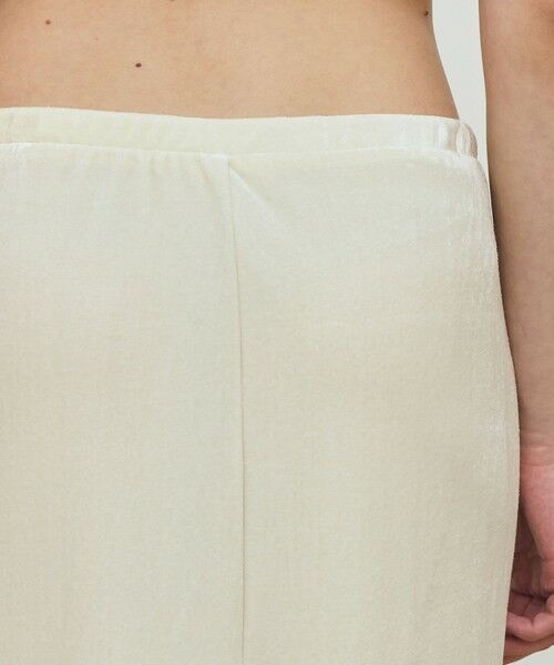 TOMORROWLAND / トゥモローランド ロング・マキシ丈スカート | ブライトベロア タイトマキシスカート | 詳細6