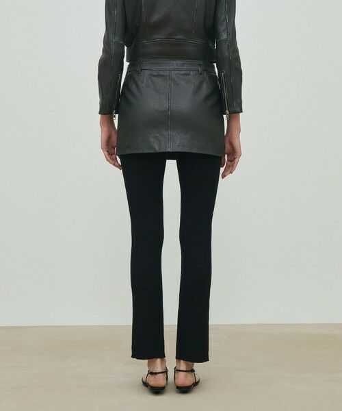 TOMORROWLAND / トゥモローランド ミニ・ひざ丈スカート | ヴィンテージレザー ローライズミニスカート | 詳細4