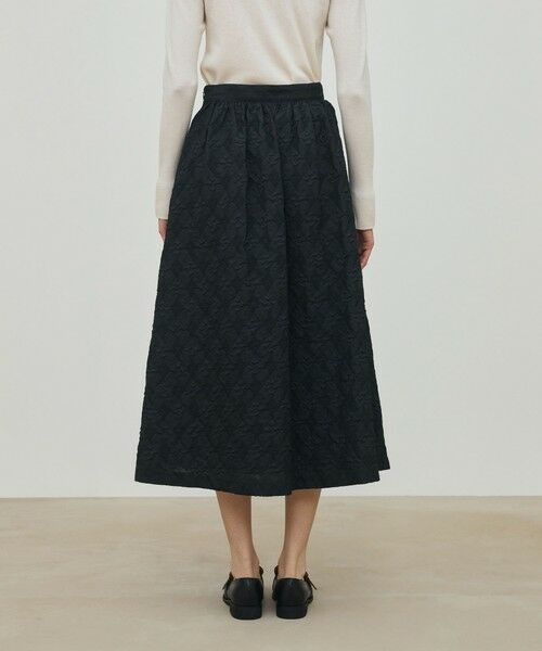 TOMORROWLAND / トゥモローランド ロング・マキシ丈スカート | アーガイルジャカード フレアロングスカート | 詳細4