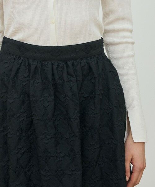 TOMORROWLAND / トゥモローランド ロング・マキシ丈スカート | アーガイルジャカード フレアロングスカート | 詳細5