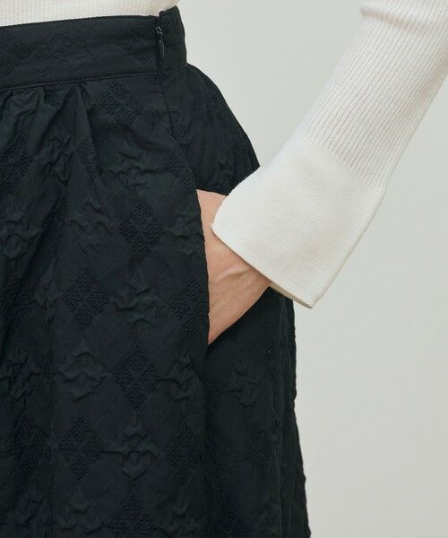 TOMORROWLAND / トゥモローランド ロング・マキシ丈スカート | アーガイルジャカード フレアロングスカート | 詳細7