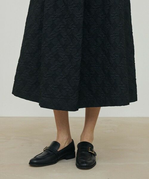 TOMORROWLAND / トゥモローランド ロング・マキシ丈スカート | アーガイルジャカード フレアロングスカート | 詳細8
