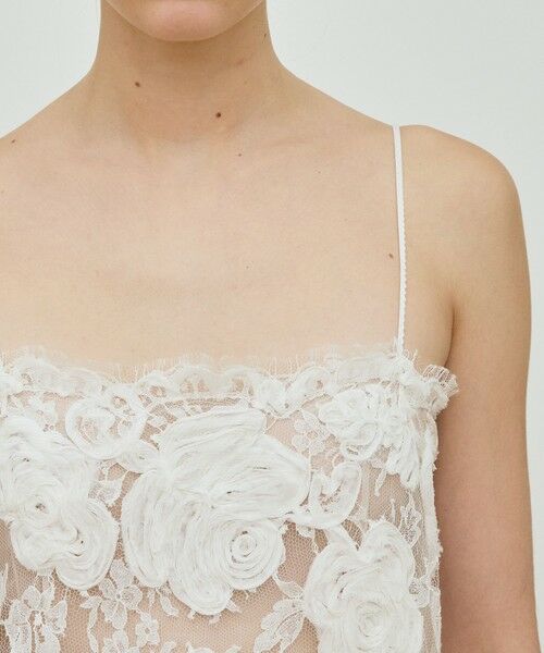 TOMORROWLAND / トゥモローランド キャミソール・チューブトップ | リバーレース キャミソール | 詳細5