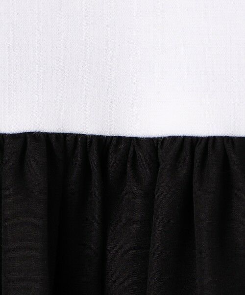 TOMORROWLAND / トゥモローランド ロング・マキシ丈ワンピース | コットンタイプライター コンビコクーンワンピース | 詳細9