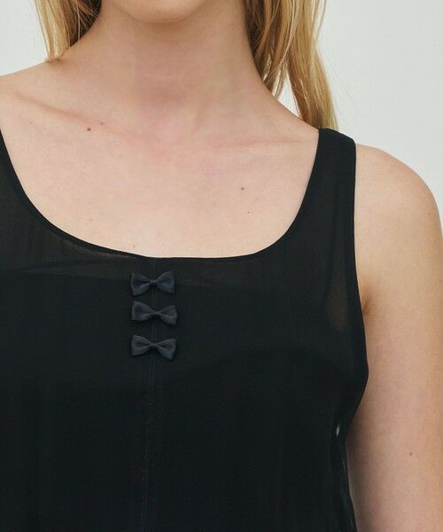 TOMORROWLAND / トゥモローランド シャツ・ブラウス | シルクシフォン ペプラムブラウス | 詳細5