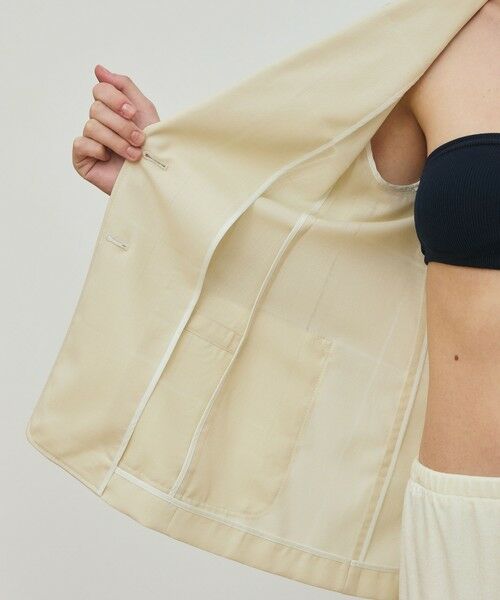 TOMORROWLAND / トゥモローランド テーラードジャケット | アキハチェックウール ラウンドラペルシングルジャケット | 詳細5