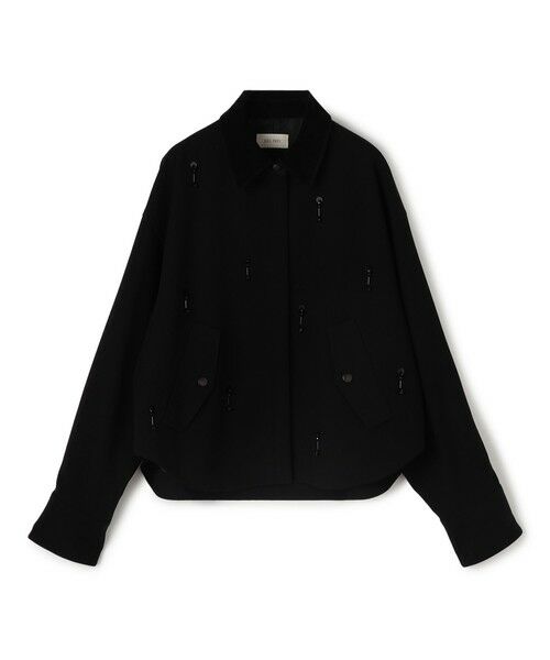 tomorrow land トゥモローランド フェイクレザーパフスリーブブルゾン tomorrow land トゥモローランド フェイクレザーパフスリーブ