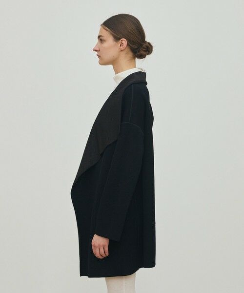 TOMORROWLAND / トゥモローランド その他アウター | ヘリンボーンダブルフェイス トライアングルカラーコート | 詳細11