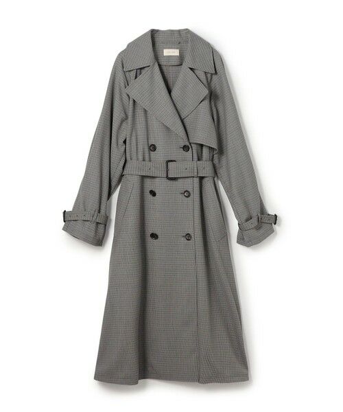 ゲラルディーニ　トレンチコート デニムライクブロッキングトレンチコート(コート)｜LOVELESS