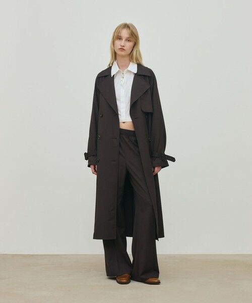 TOMORROWLAND / トゥモローランド トレンチコート | ハイツイストギャバジン トレンチコート | 詳細1