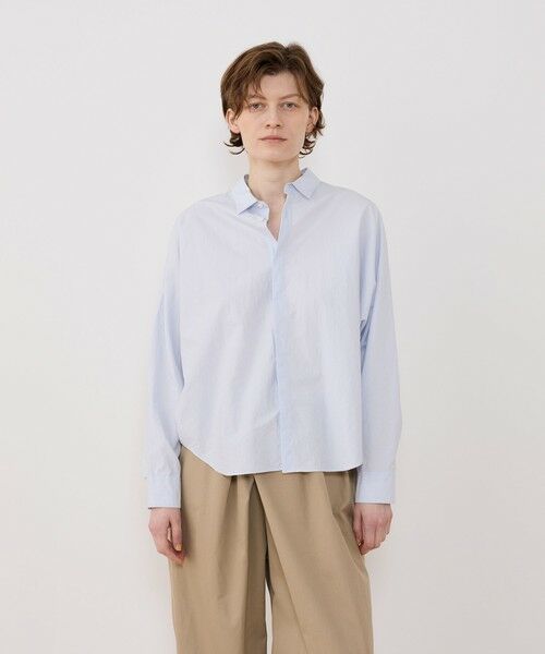 TOMORROWLAND / トゥモローランド シャツ・ブラウス（半袖以外） | クリスプライトコットン ドルマンスリーブシャツ | 詳細2